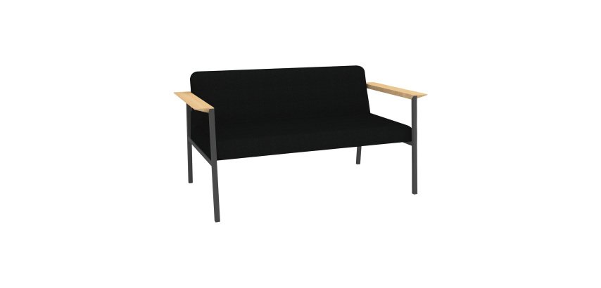 Vado Sofa 2 places - undercarriage in anthracite  