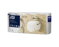 Papel higiénico de triple capa Tork Extra Soft - 56 rollos de 155 hojas