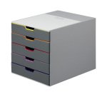 Module de classement Durable Varicolor® 5 tiroirs