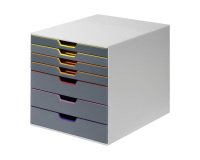 Klassifizierungsmodul Durable Varicolor® 7 Schubladen grau