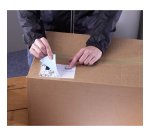 Etiquetas Avery adhesivas blancas cubrientes, 63,5 x 38, 1 mm -  L4613 - Paquete de 25