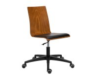Silla de oficina Jade - madera teñida