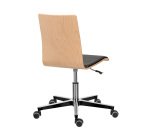 Chaise de bureau JADE - bois clair