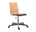 Chaise de bureau JADE - bois clair