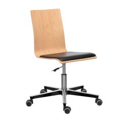 Bureaustoel JADE - licht hout