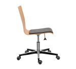 Chaise de bureau JADE - bois clair