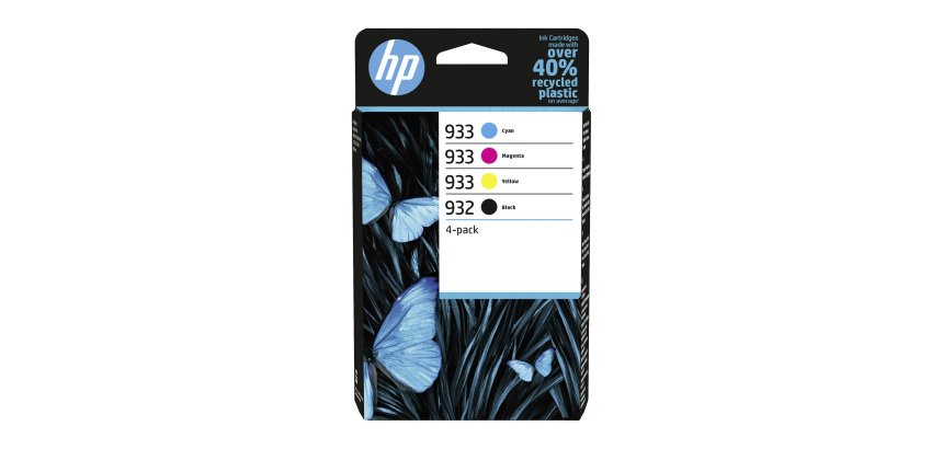 HP 932 + HP 933 Pack cartouches 4 couleurs pour imprimante jet d'encre