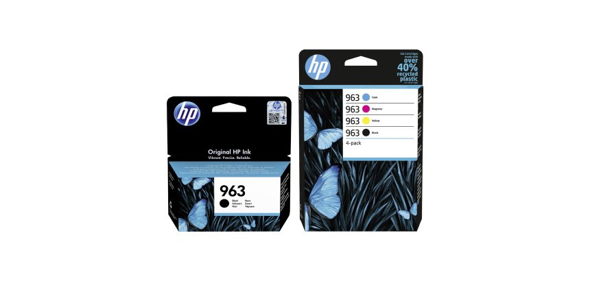 HP 963 - 3JA26AE + 6ZC70AE Pack 2 cartouches noires + 3 cartouches couleur pour imprimante jet d'encre