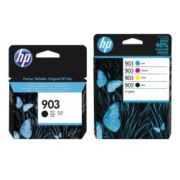 HP 903 pack 2 black cartridges + 3 colour cartridges for inkjet printer 