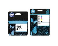 HP 903 Pack 2 cartouches noire + cartouche couleurs pour imprimante jet d'encre