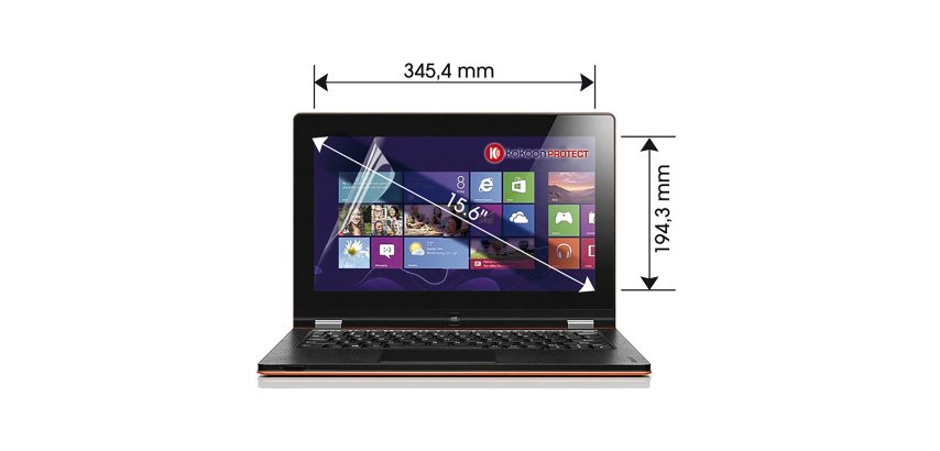 Blaulichtfilter für Computer 15,6"