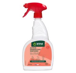 Détartrant désinfectant sanitaires Enzypin Actipur prêt à l'emploi - Spray de 750 ml