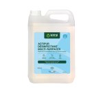 Détergent désinfectant Enzypin Actipur multi-surfaces prêt à l'emploi - Bidon de 5 litres