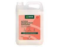 Détartrant désinfectant sanitaires Enzypin Actipur prêt à l'emploi - Bidon de 5 litres