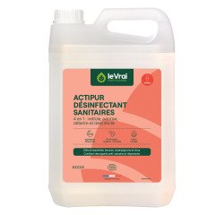 Détartrant désinfectant sanitaires Enzypin Actipur prêt à l'emploi - Bidon de 5 litres