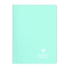 Cahier spirale Clairefontaine Koverbook Blush A4 21 x 29,7 cm petits carreaux 160 pages