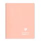 Cahier spirale Clairefontaine Koverbook Blush A5 14,8 x 21 cm petits carreaux 160 pages