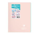 Cahier spirale Clairefontaine Koverbook Blush A4 21 x 29,7 cm - petits carreaux - 160 pages