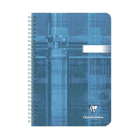 Cahier spirale Clairefontaine Metric A5 14,8 x 21 cm petits carreaux 100 pages