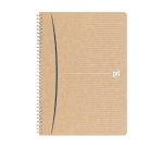 Cahier recyclé spirale Oxford Touareg A4 21 x 29,7 cm petits carreaux 180 pages