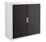 Armoire à rideaux démontable easyOffice 104 x 110 corps blanc