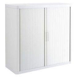 Armoire à rideaux démontable easyOffice 104 x 110 corps blanc