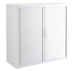 Armoire à rideaux démontable easyOffice 104 x 110 corps blanc