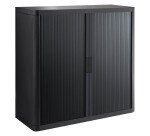 Armoire à rideaux démontable easyOffice 104 x 110 corps noir