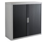 Armoire à rideaux démontable easyOffice 104 x 110 corps gris