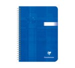 Cahier spirales Clairefontaine Metric A5 14,8 x 21 cm grands carreaux 100 pages