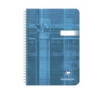 Cahier spirales Clairefontaine Metric A5 14,8 x 21 cm grands carreaux 100 pages