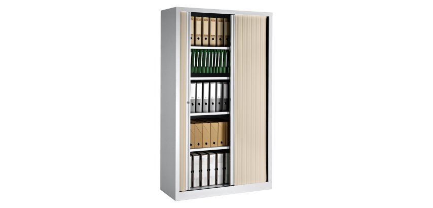 Armoires à rideaux Eco-conçue Décor Monobloc H 198 x L 100