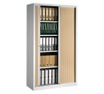 Armoires à rideaux Eco-conçue Décor Monobloc H 198 x L 100