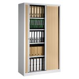 Armoires à rideaux Eco-conçue Décor Monobloc H 198 x L 100