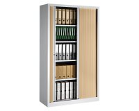 Armoires à rideaux Eco-conçue Décor Monobloc H 198 x L 100