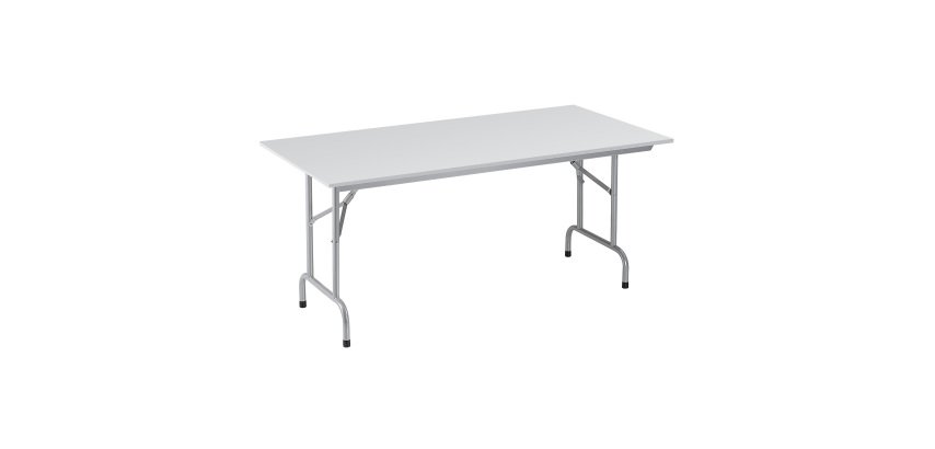 Table pliante Primera - plateau profondeur 80cm
