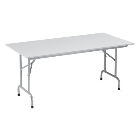 Tables pliantes plateau gris clair L 160 x P 80 cm - Rico