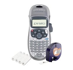  Rotuladora Dymo Letratag LT100H Silver Edición limitada + Pilas GRATIS 