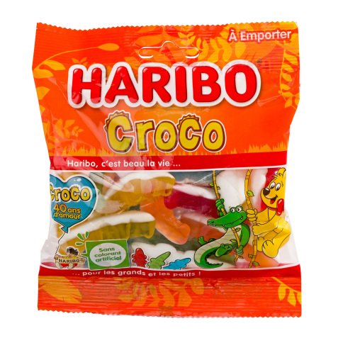 Bonbons Croco Haribo - Beutel von 120 g