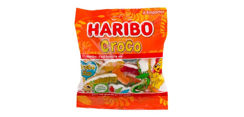 Candy Croco Haribo - bag of 120 g