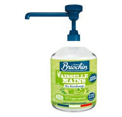 Liquide vaisselle mains au bicarbonate citron vert Briochin - 500 ml