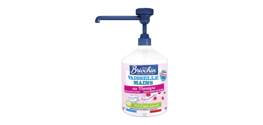 Liquide vaisselle mains au vinaigre Briochin - 500 ml