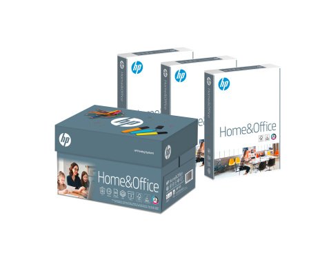 HP Office Papier Multifonction Blanc 80g A4 - Lot De 5 Cartons (12 500 Feuilles) - Idéal Bureau Et Impression Volume