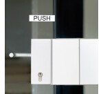 Ruban étiqueteuse Dymo fond transparent écriture noire longueur 7 m