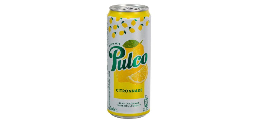 Pulco citronnade 33 cl - 24 canettes