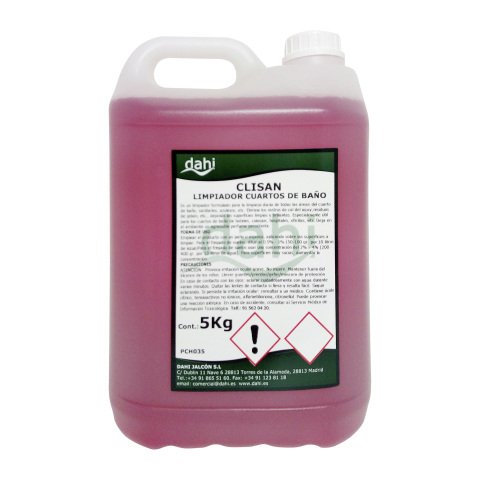 Limpiador Antical Baños Garrafa 5L Clisan Dahi