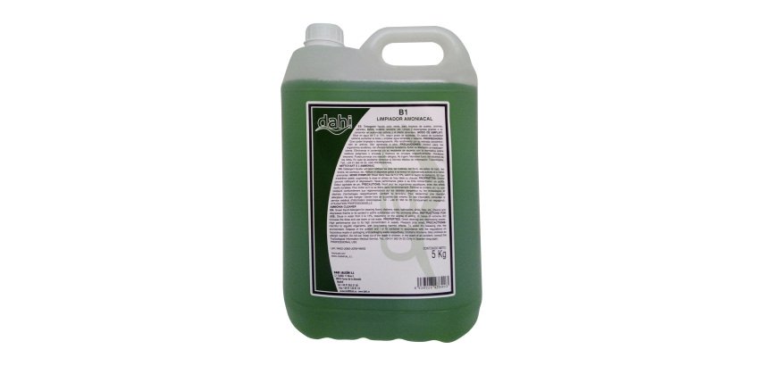 Limpiador amoniacal  garrafa 5L Dahi  