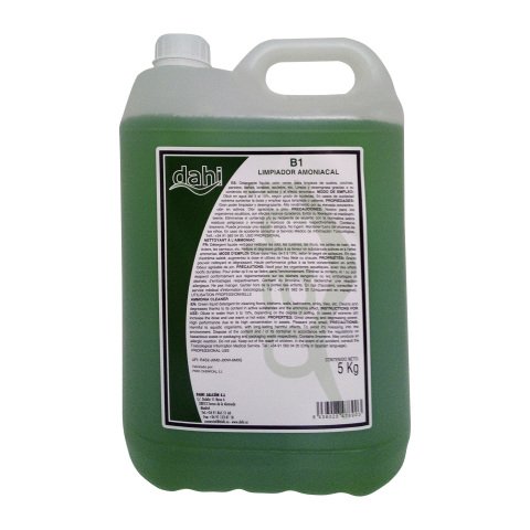 Limpiador amoniacal garrafa 5L Dahi
