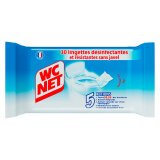 Lingettes nettoyantes désinfectantes WC Net. Paquet de 30