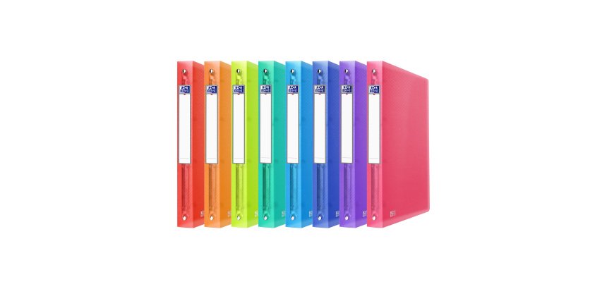 Carpeta de anillas A4 Oxford Urban 4 x 30 Lomo de 40 mm. 